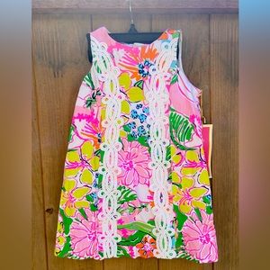 NWT Lilly Pulitzer for Target Nosey Posey shift dress 3T